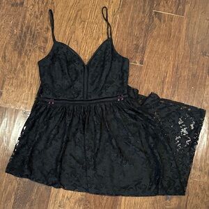 Black Lace Betsy Johnson Dress